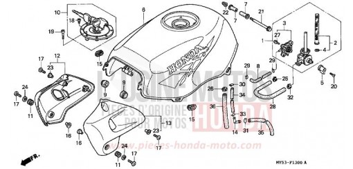RESERVOIR A CARBURANT CB500R de 1994